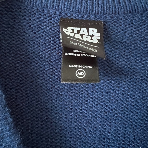 Star Wars The Mandalorian The Child and Stars Cardigan - Picture 4 of 6